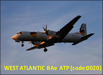 WEST ATLANTIC  BAe  ATP (code:0020)