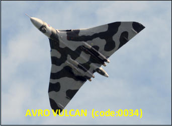 AVRO VULCAN  (code:0034)